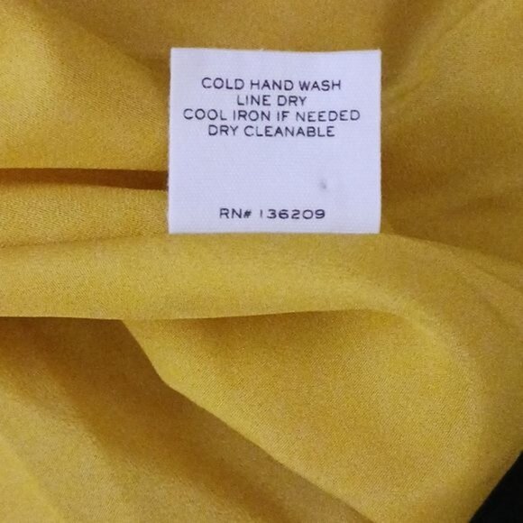 NEW Hatch The Emily‎ Maxi Dress Yellow Designer Size 4/XL - Picture 10 of 14